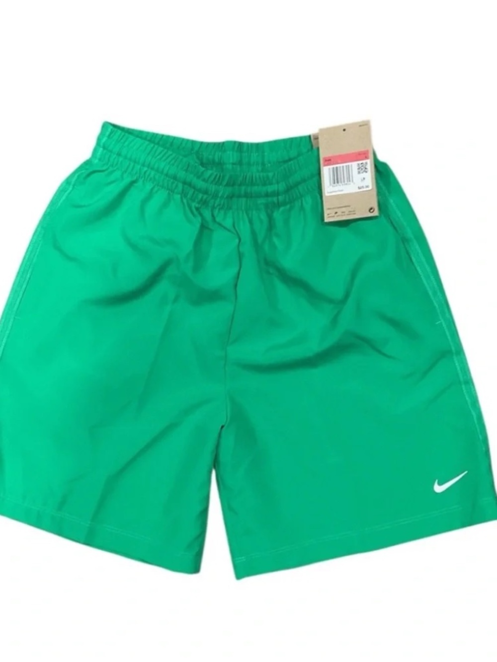 Nike Kids Training Shorts Green Standard Fit large